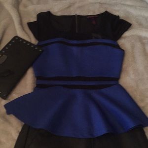 Peplum shirt